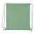 Saculet cu snur, 2410E23027, Everestus, 340 x 430 mm, Poliester, Verde