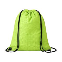   Saculet cu snur, 2410E23015, Everestus, 330 x 370 mm, Poliester, Verde lime