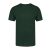 Tricou cu maneca scurta, la baza gatului, Casual, Unisex, Makito, 2410E20713, Bumbac, Verde dark , L