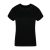 Tricou cu maneca scurta, la baza gatului, Casual, Femei, Makito, 2410E20779, Bumbac, Negru, L