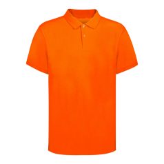   Tricou cu maneca scurta, Polo, Casual, Unisex, Makito, 2410E20429, Bumbac, Portocaliu, M