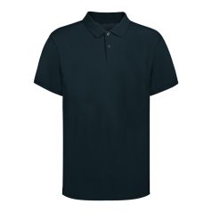   Tricou cu maneca scurta, Polo, Casual, Unisex, Makito, 2410E20421, Bumbac, Albastru midnight, L