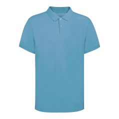   Tricou cu maneca scurta, Polo, Casual, Unisex, Makito, 2410E20415, Bumbac, Albastru light, L