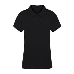   Tricou cu maneca scurta, Polo, Casual, Femei, Makito, 2410E20449, Bumbac, Negru, L