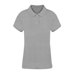   Tricou cu maneca scurta, Polo, Casual, Femei, Makito, 2410E20487, Bumbac, Gri, L