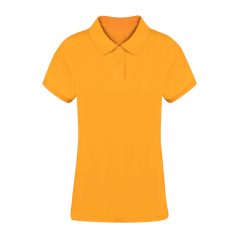   Tricou cu maneca scurta, Polo, Casual, Femei, Makito, 2410E20474, Bumbac, Auriu, L