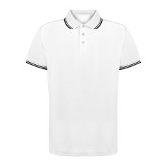   Tricou cu maneca scurta, Polo, Sport, Unisex, Makito, 2410E21217, Poliester, Alb, M