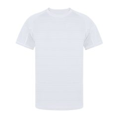   Tricou cu maneca scurta, la baza gatului, Sport, Unisex, Makito, 2410E20977, Poliester, Alb, L