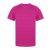 Tricou cu maneca scurta, la baza gatului, Sport, Unisex, Makito, 2410E20965, Poliester, Roz, L