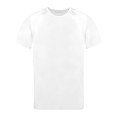   Tricou cu maneca scurta, la baza gatului, Sport, Unisex, Makito, 2410E21089, Poliester, Alb, L