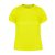 Tricou cu maneca scurta, la baza gatului, Sport, Femei, Makito, 2410E21123, Poliester, Galben, L