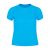 Tricou cu maneca scurta, la baza gatului, Sport, Femei, Makito, 2410E21110, Poliester, Albastru light, XL