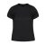 Tricou cu maneca scurta, la baza gatului, Sport, Femei, Makito, 2410E21099, Poliester, Negru, L