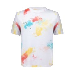   Tricou cu maneca scurta, la baza gatului, Casual, Copii, Makito, 2410E19102, Poliester, Multicolor, 10--12