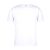 Tricou cu maneca scurta, la baza gatului, Casual, Unisex, Keya, 2410E19818, Bumbac, Alb, L