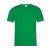 Tricou cu maneca scurta, la baza gatului, Casual, Unisex, Keya, 2410E19780, Bumbac, Verde, L