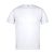 Tricou cu maneca scurta, la baza gatului, Casual, Unisex, Keya, 2410E19900, Bumbac, Alb, L