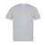 Tricou cu maneca scurta, la baza gatului, Casual, Unisex, Keya, 2410E19870, Bumbac, Gri, L