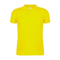   Tricou cu maneca scurta, Polo, Casual, Unisex, Keya, 2410E20017, Bumbac, Galben, 3XL