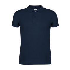   Tricou cu maneca scurta, Polo, Casual, Unisex, Keya, 2410E19990, Bumbac, Albastru midnight, L