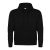 Hanorac cu gluga, casual, Unisex, Keya, 2410E18420, Bumbac, Poliester, Negru, L