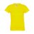 Tricou cu maneca scurta, la baza gatului, Casual, Femei, Keya, 2410E20104, Bumbac, Galben, M