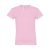 Tricou cu maneca scurta, la baza gatului, Casual, Femei, Keya, 2410E20095, Bumbac, Roz, L