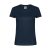 Tricou cu maneca scurta, la baza gatului, Casual, Femei, Keya, 2410E20150, Bumbac, Albastru midnight, L