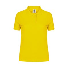   Tricou cu maneca scurta, Polo, Casual, Femei, Keya, 2410E20244, Bumbac, Galben, S