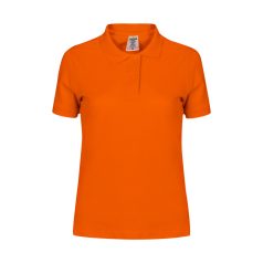   Tricou cu maneca scurta, Polo, Casual, Femei, Keya, 2410E20225, Bumbac, Portocaliu, L