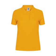   Tricou cu maneca scurta, Polo, Casual, Femei, Keya, 2410E20200, Bumbac, Auriu, L