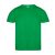 Tricou cu maneca scurta, la baza gatului, Casual, Unisex, Keya, 2410E20030, Bumbac, Verde, L