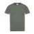 Tricou cu maneca scurta, la baza gatului, Casual, Unisex, Makito, 2410E20890, Bumbac, Verde dark, L