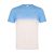 Tricou cu maneca scurta, la baza gatului, Casual, Unisex, Makito, 2410E20570, Bumbac, Albastru pastel, L