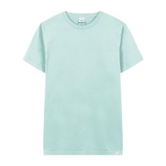   Tricou cu maneca scurta, la baza gatului, Casual, Unisex, Makito, 2410E19054, Bumbac, Verde pastel, L