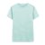 Tricou cu maneca scurta, la baza gatului, Casual, Unisex, Makito, 2410E19054, Bumbac, Verde pastel, L