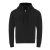 Hanorac cu gluga, casual, Unisex, Makito, 2410E18566, Bumbac, Negru, L