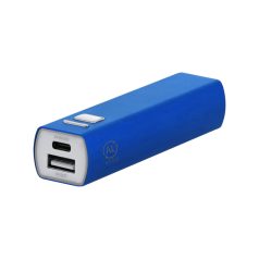   Powerbank 2600 mAh, USB-C, 2410E23144, Everestus, 21 x 94 x 26 mm, Aluminiu, Albastru