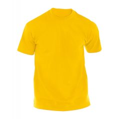   Adult color t-shirt, unisex, XXL, S-XXL, 20FEB13074, Bumbac, Galben