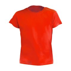 Kid color t-shirt, unisex, 44049, 20FEB2444, Bumbac, Rosu