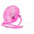 Mini desk fan, 95×150×147 mm, Everestus, 20FEB16562, Plastic, Roz