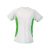 Sport t-shirt, unisex, XXL, S-XXL, 20FEB16703, Poliester, Verde, Alb