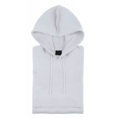   Hooded sweatshirt, unisex, XXL, S-XXL, 20FEB9263, Poliester, Alb