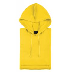   Hooded sweatshirt, unisex, S, S-XXL, 20FEB9266, Poliester, Galben