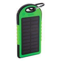   Usb power bank, 75×145×15 mm, Everestus, 20FEB6081, Plastic, Silicon, Verde, Negru