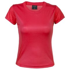 Ladies t-shirt, feminin, L, S-XL, 20FEB5946, Poliester, Rosu