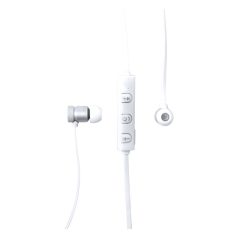   Earphones, 75×136×30 mm, Everestus, 20FEB6371, Aluminiu, Alb