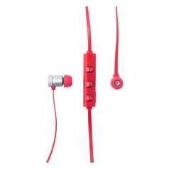   Earphones, 75×136×30 mm, Everestus, 20FEB6370, Aluminiu, Rosu