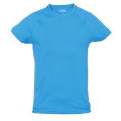   Tricou pentru Copii, 42FEB232862, Tecnic Plus K, Poliester, Unisex, Albastru Light, 4--5