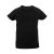 Kids sport t-shirt, unisex, 44175, 4-5, 6-8, 10-12, 20FEB16902, Poliester, Negru